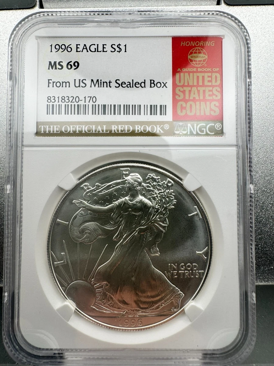 American Eagle NGC 1996 Silver Bullion Coins for sale | eBay