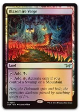 Blazemire Verge #256 (Foil) (NM) Duskmourn DSK Magic MTG