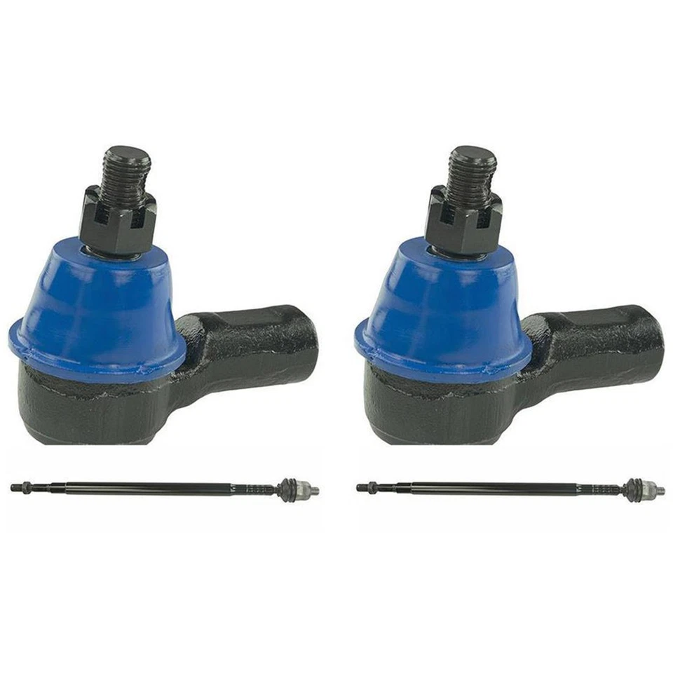 Extremo de varilla de dirección exterior delantero interior se adapta a Acura RSX 2002-2006 Foto 2 de 2