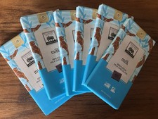 6-Pack Endangered Species Chocolate Bars 3oz 48% Cocoa Milk Chocolate BB 10/26