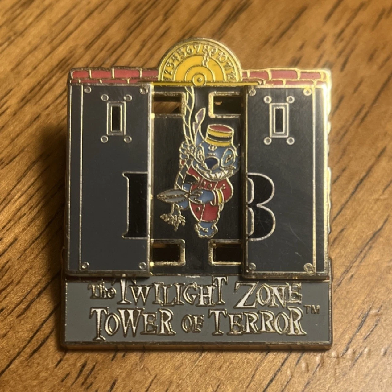Disney Stitch The Twilight Zone Tower of Terror Moving Pin 2008