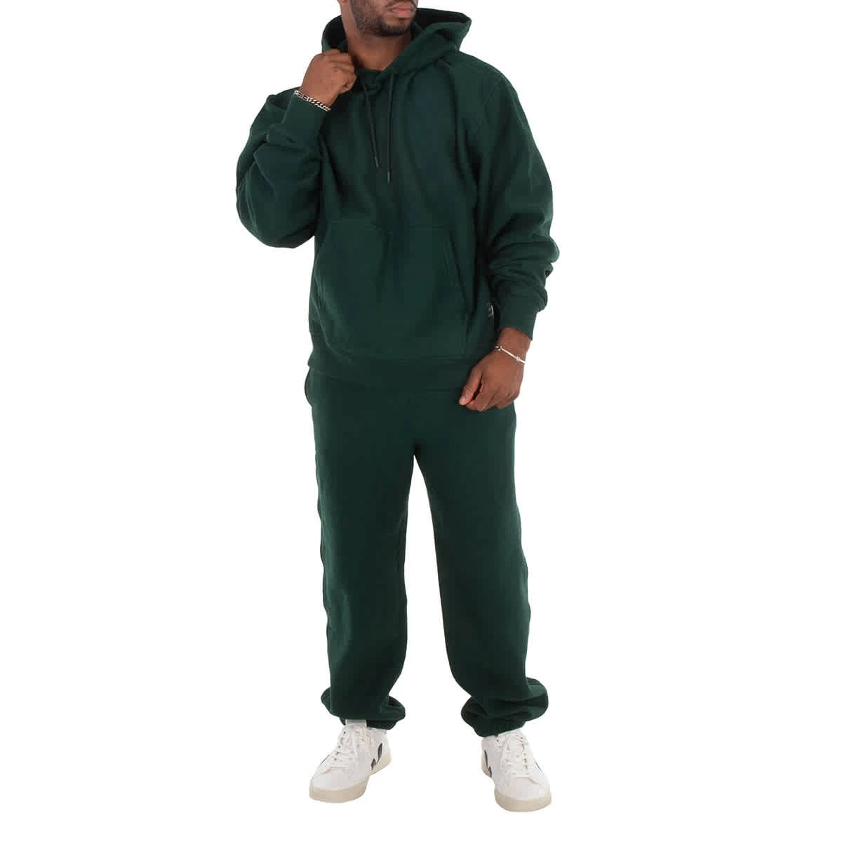 Felpa con cappuccio Burberry EKD in cotone con coulisse