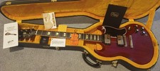 Gibson Custom Shop 1961 Les Paul SG Standard Reissue Stop Bar, VOS, Cherry Red