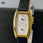 Seiko Noie 1E20-3A00 Dual Time Gold White Dial Qz Women's Watch Vtg1995 [N MINT]