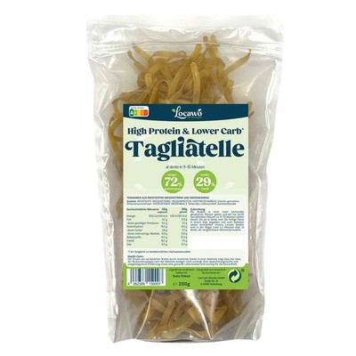 Locawo High Protein & Low Carb* Tagliatelle | Pasta | Nudeln 200g