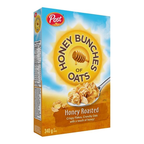 Post Honey Bündel Hafer Honig geröstet Müsli, 340g/12 oz. Box - Bild 4 von 5