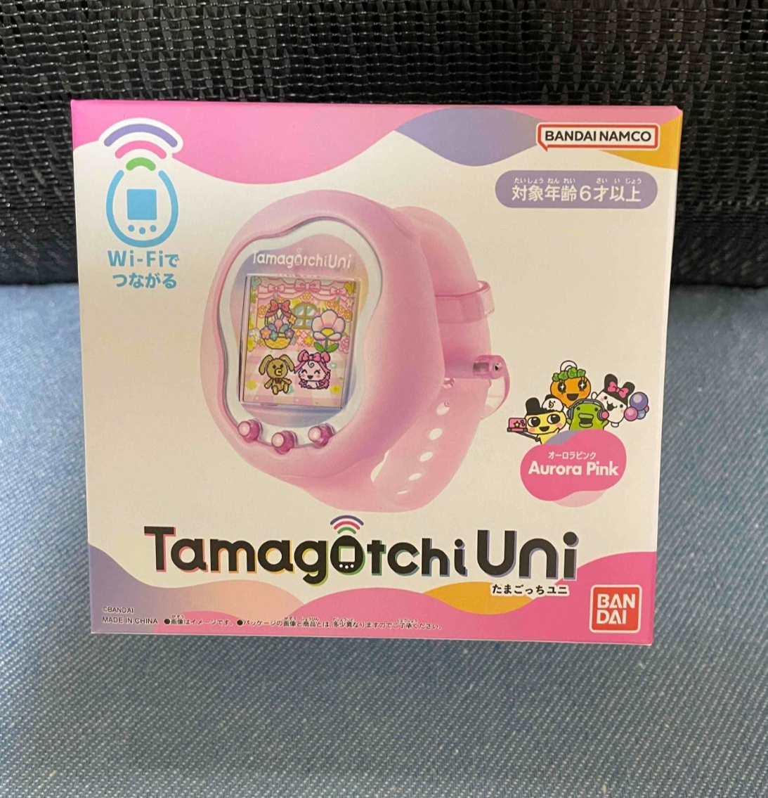 Tamagotchi Uni Aurora Pink Color Premium Bandai Limited from Japan