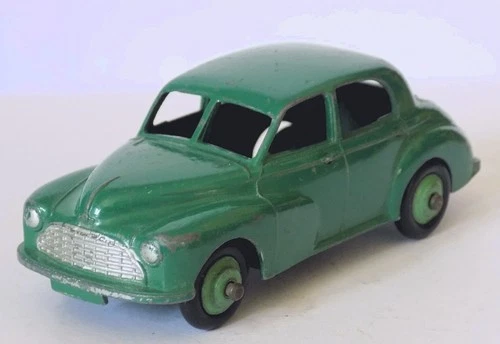 Dinky Toys No.40G Morris Oxford Saloon Car - Green, 1950-53. FREE UK P&P.