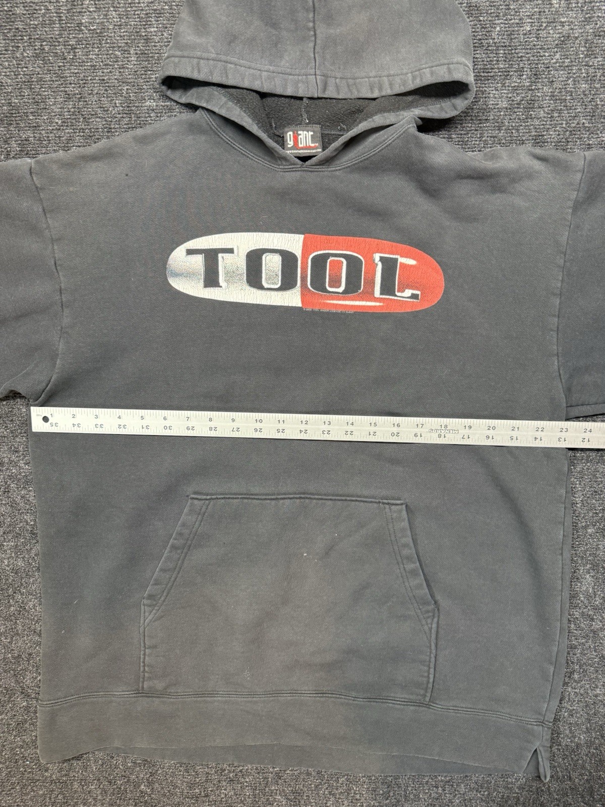 Vtg 2000s TOOL Band Pill Hoodie Sweatshirt Rare Size XL Heavyweight Giant image 6