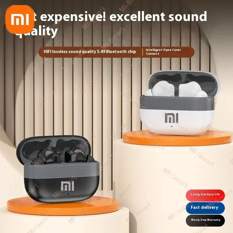 TWS Bluetooth 5.4 Wireless Earbuds Noise Cancelling HiFi Headphones with Mic - Image 2 of 4