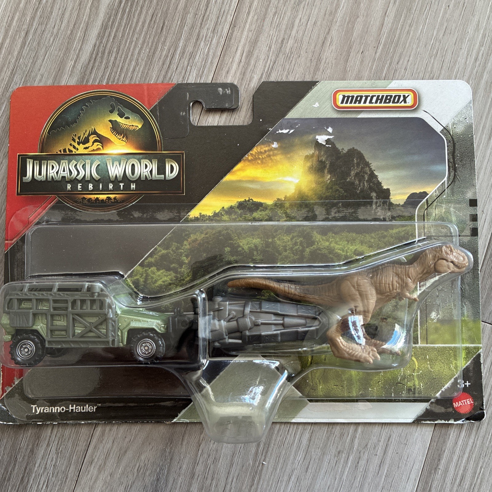 Jurassic World Rebirth Matchbox Tyranno-Hauler Die Cast Vehicle