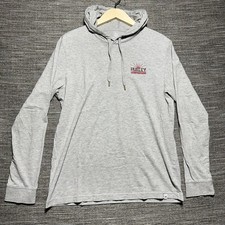 Hurley Hoodie Men's Large Gray Pullover Lightweight