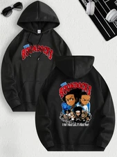 Boondocks Cartoon Hoodie Men's Streetwear