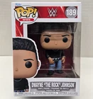 DWAYNE "THE ROCK" JOHNSON - WWE WWF Funko POP! #189 Vinyl Figure NEW / BOX WEAR