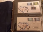 Guernsey First Day Covers (66) 1969-1997 in Blue Album