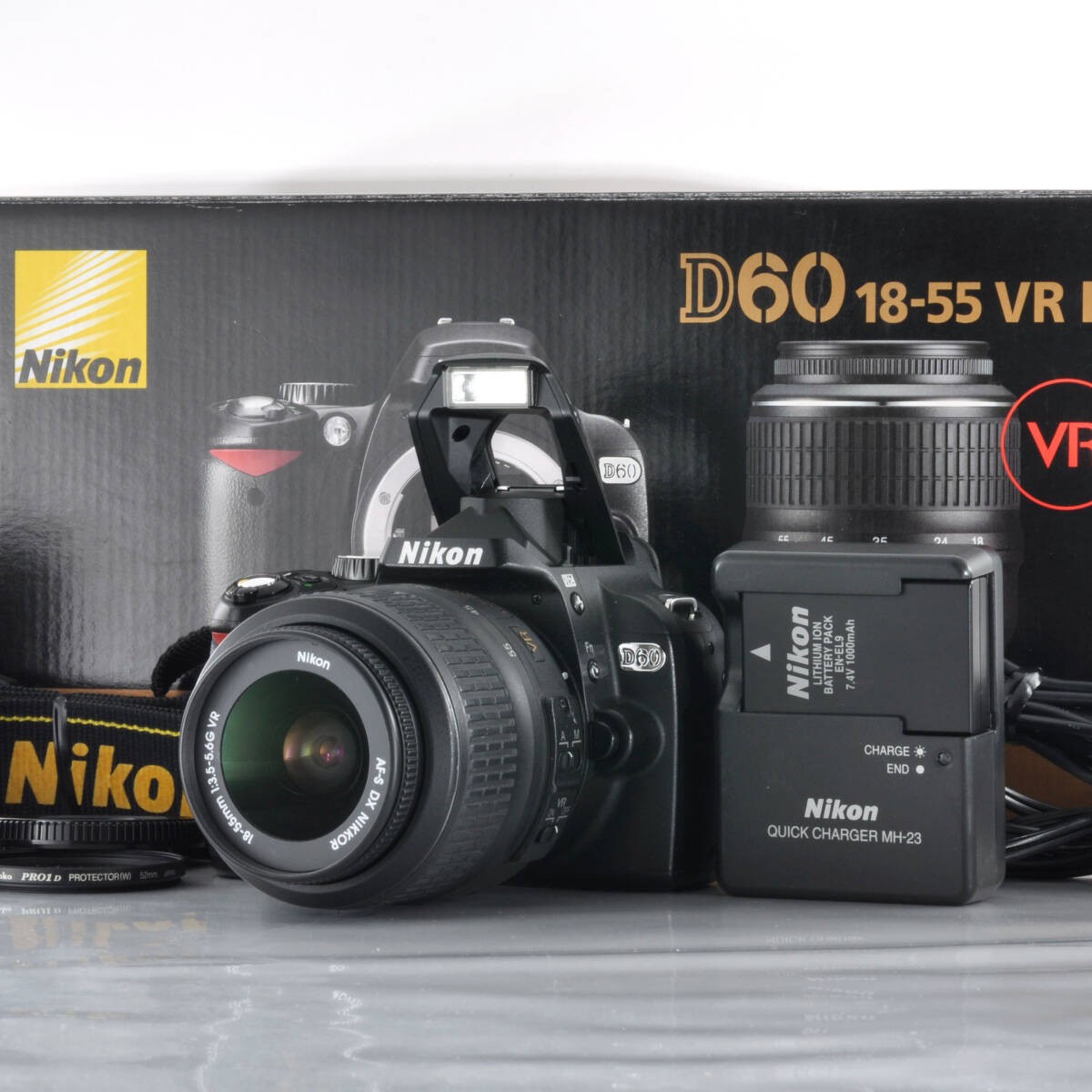 Nikon D60 AF-S DX NIKKOR 18-55mm F3.5-5.6G VR SET 283821 | eBay