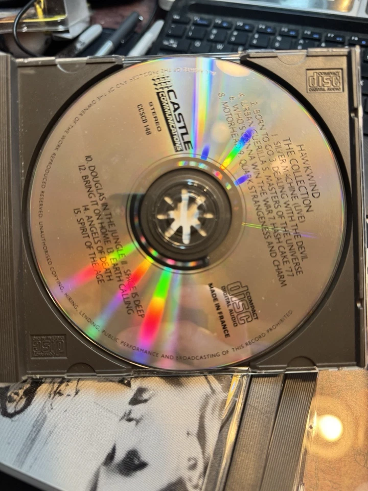 Hawkwind The Collection CD Near Mint Castle - NO SCRATCHES Foto 3 de 4