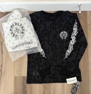 在庫わずか◆送料込【Chrome Hearts】ネックロゴbaseballシャツ Chrome Hearts Baseball Shirt | eBay