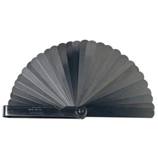 MITUTOYO 184-313S Feeler Gauge Set,Dimension Type Metric 16X228