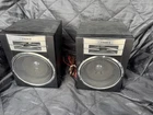 💙Vtg Fisher PH 463 Black Boombox,FM/AM Stereo/System 1985 SPEAKERS ONLY