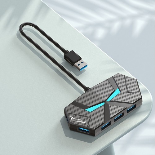 Kompaktowy 4-portowy adapter koncentratora USB do klawiatury mysz do systemu MagicBand - Zdjęcie 7 z 14