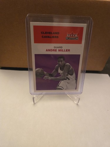 2001-02 Fleer Platinum Basketball Andre Miller Cleveland Cavaliers Karte Nr. 4