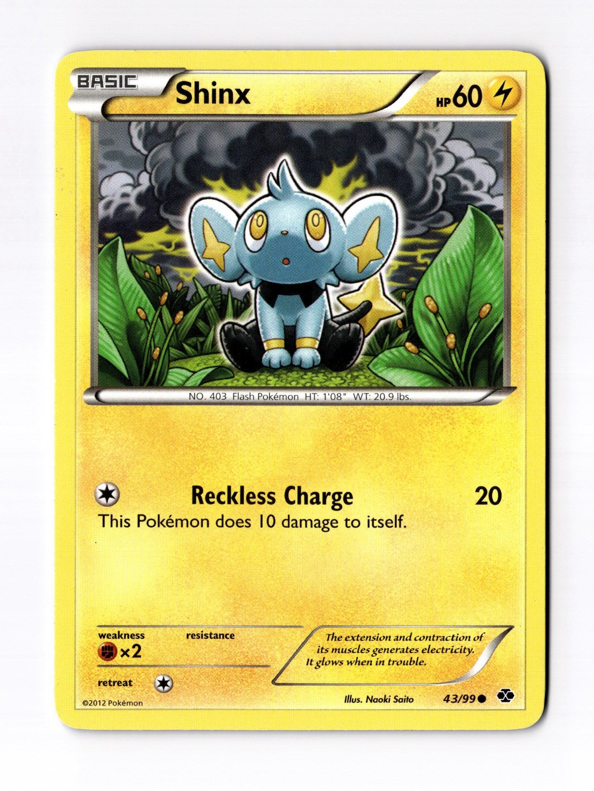 Shinx (43) - Next Destinies (NXD) 43/99 / Common