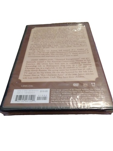 DVD NEUF ! J. Golden : La vie et l'époque de l'autorité générale la plus drôle de tous les temps ! DVD - Photo 2/3