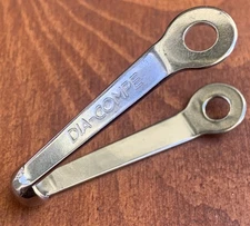 Vintage DIA COMPE Rear Cantilever MTB Brake Cable Stop 50mm x 30mm x 6mm JAPAN!