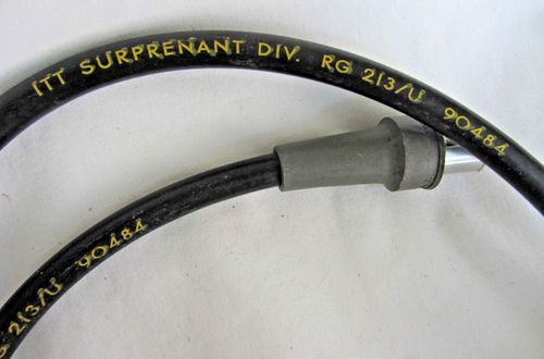 40" RG213 cable w/874 connectors and 72" S300 9nS line w/874 connector --#15 - Picture 4 of 9