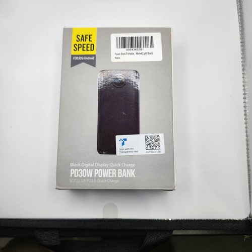 Block Digital Display PD30W Portable Power Bank Quick Charge Safe Speed - 第 1/2 張圖片