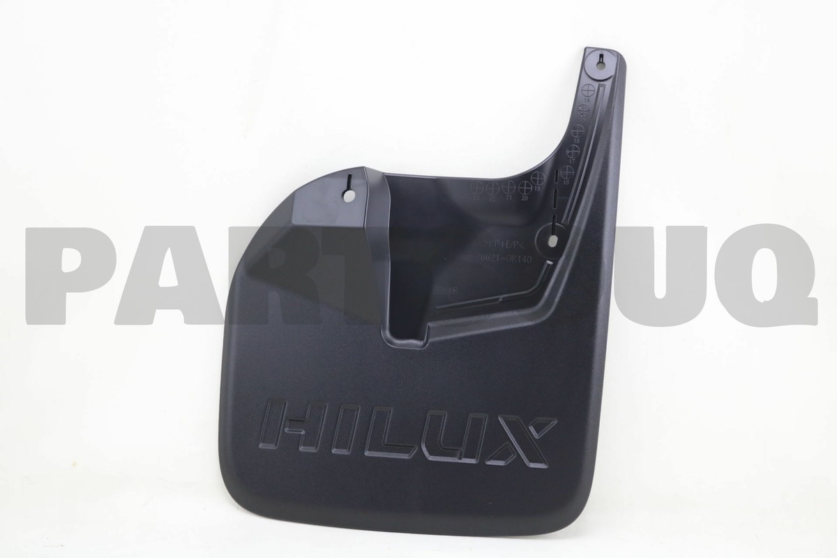 766210K140 Genuine Toyota MUDGUARD FR FENDER 76621-0K140 | eBay
