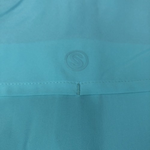 NEW SCALES Mens GOLF JACKET 1/4 ZIP PULLOVER SIZE M Aqua POCKETS NWT - Picture 12 of 12