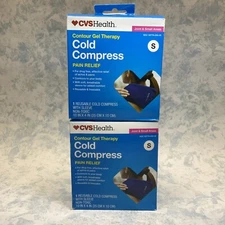 Contour Gel Therapy Cold Compress Pain Relief Size Small- Lot of 2