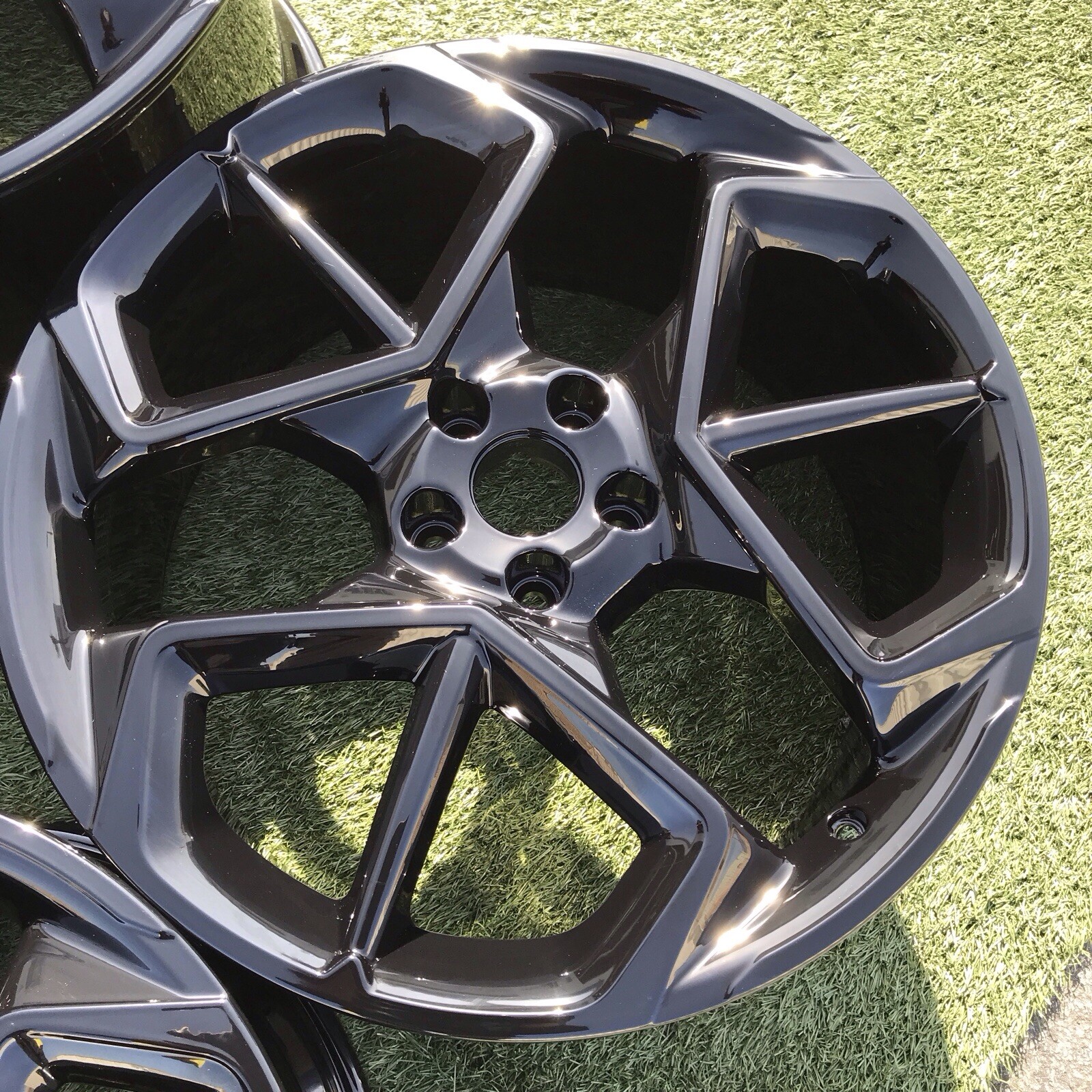 20" MASERATI MC20 BIRDCAGE RIMS OEM SET 4 BLACK STOCK SET 4 GENUINE