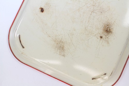 Vintage Metal Bar Pub Tray Shepherd Neame Hürlimann Stern Brau Red/White - Picture 10 of 11