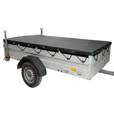 Anhänger Flachplane für Stema Baumarktanhänger 207x114x13 cm Plane Pkw-Anhänger