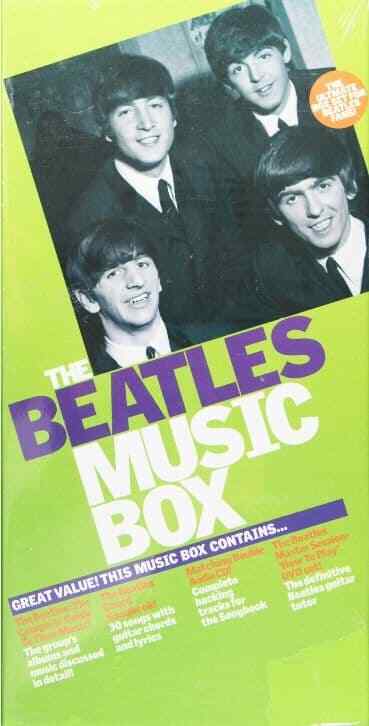 The Beatles - Music Box Gift Set (Book/2CD/DVD/Chord & Lyric Songbook) New