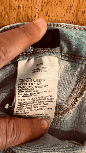 LEVIS GIRLFRIEND JEAN SHORTS GIRLS YOUTH SIZE 12 - Picture 6 of 8