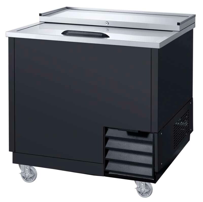 DUKERS DHBC36 &ndash; 36&Prime; Bottle Cooler 11 CASE CAPACITY
