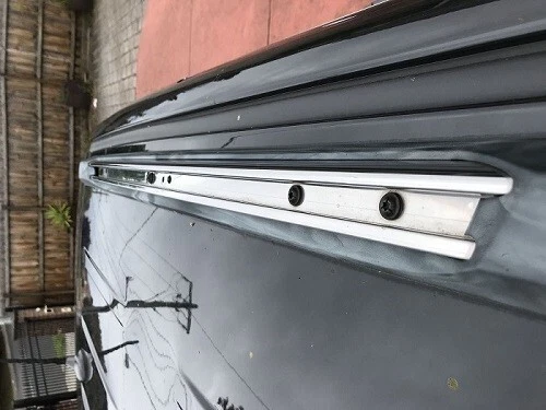 2x new cross bar roof racks for Jeep Grand Cherokee 2011 - 2021  black - Picture 4 of 8