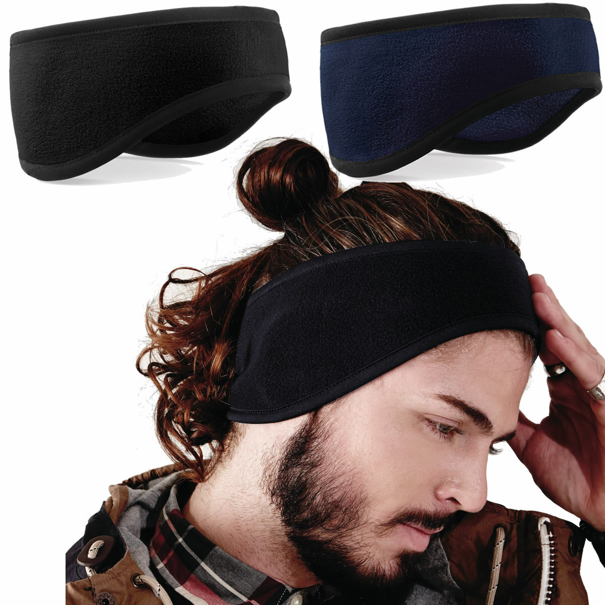 winter fleece headband