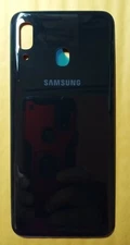 🔥black samsung A20 Battery Cover Replacement Rear Housing Back Door Case🔥