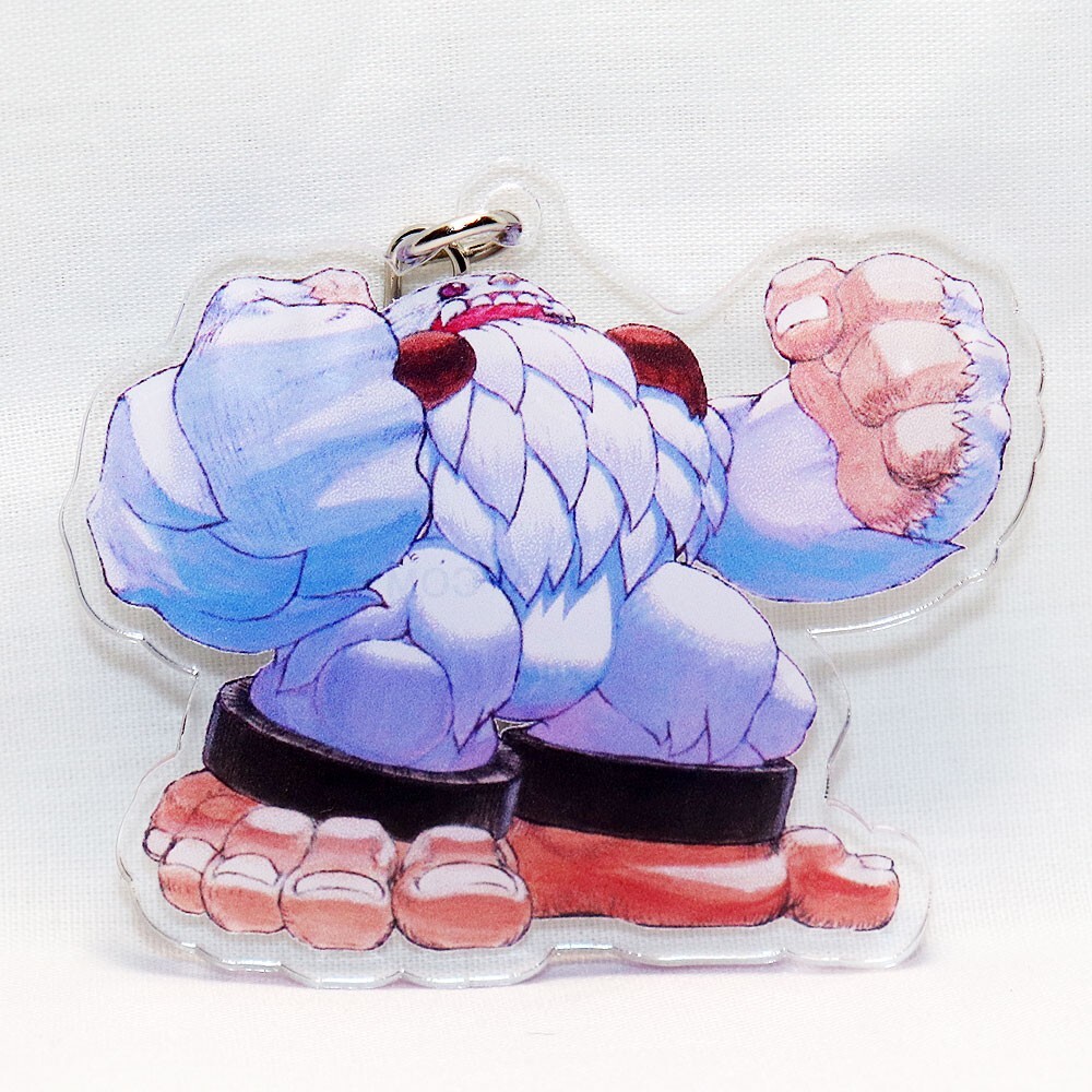 CAPCOM Vampire Hunter Darkstalkers Sasquatch Acrylic Keychain