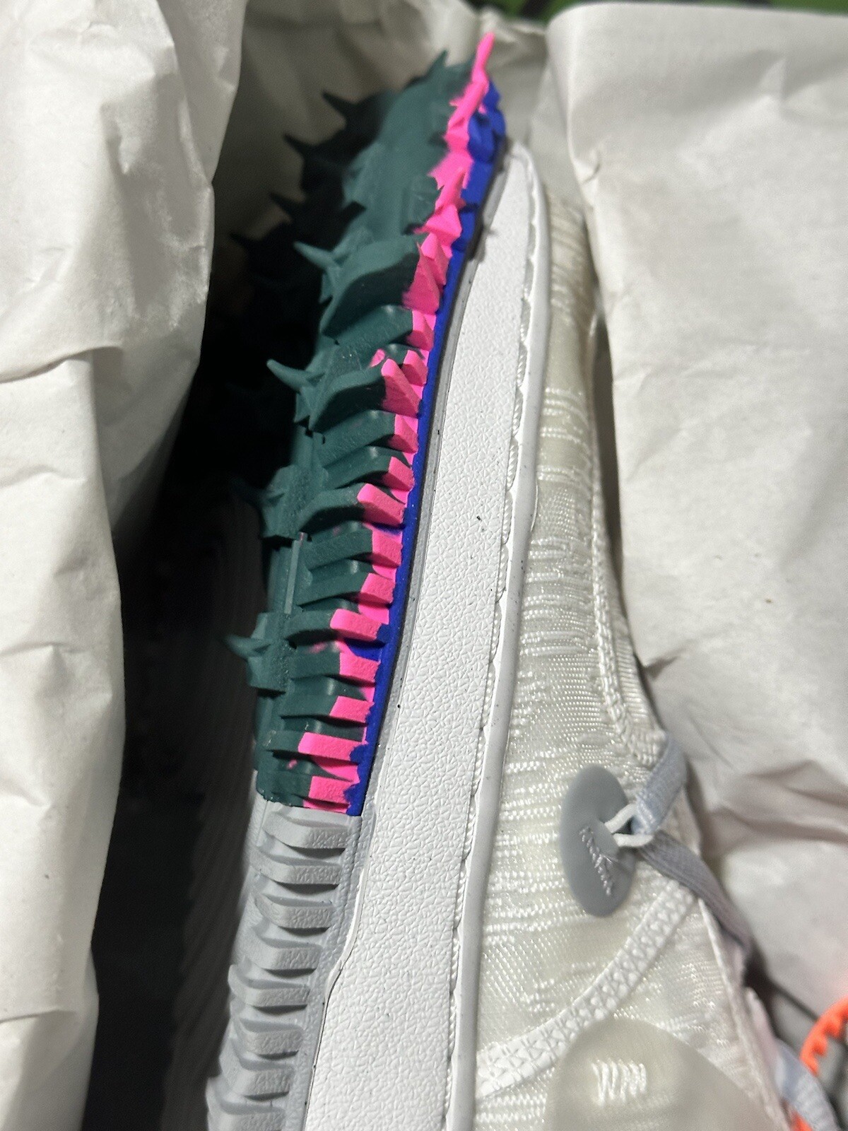 OFF WHITE X NIKE Bianco sporco x Nike Air Force 1 x bianco sporco 2022 taglia 12 nuove DS OG Virgil Abloh