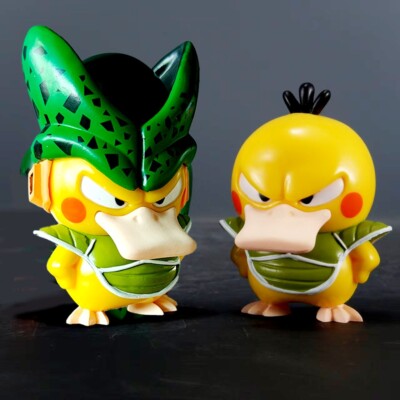 NEW CELL / PSYDUCK POKEMON DRAGONBALL Z ACTION FIGURE 9CM DRAGON