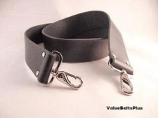 2" Leather Crossbody Luggage Strap Duffle Sport Bag 4 Colors 5 Lengths