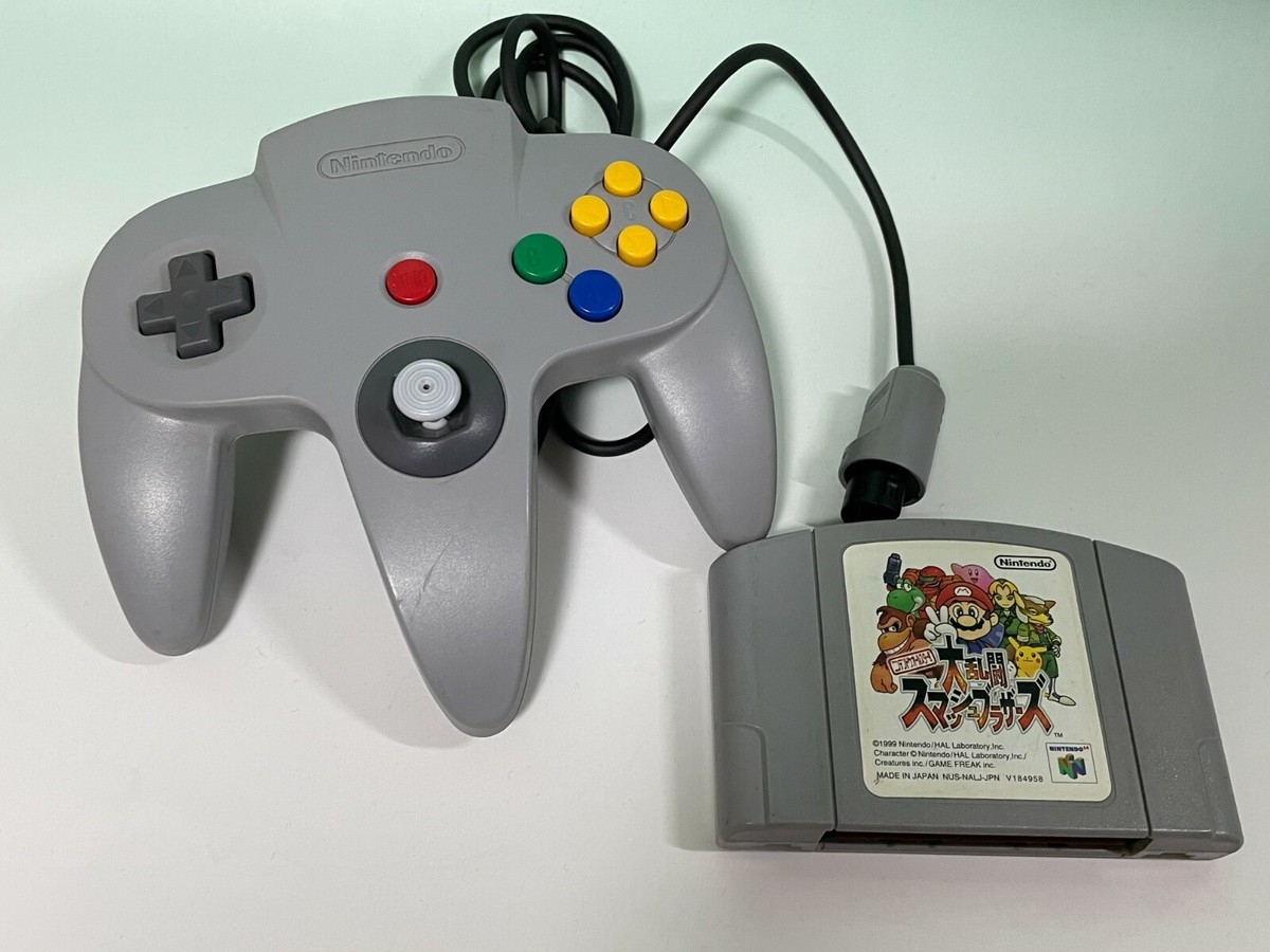 Nintendo 64 Console Memory Expansion Pak Smash Bros N64 Controller