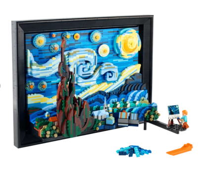 LEGO Vincent Van Gogh - The Starry Night 21333, Buildable Art | eBay