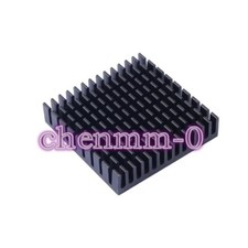 1PCS Heat sink 45 10 45 slotted 2 hole black heat sink ZJ